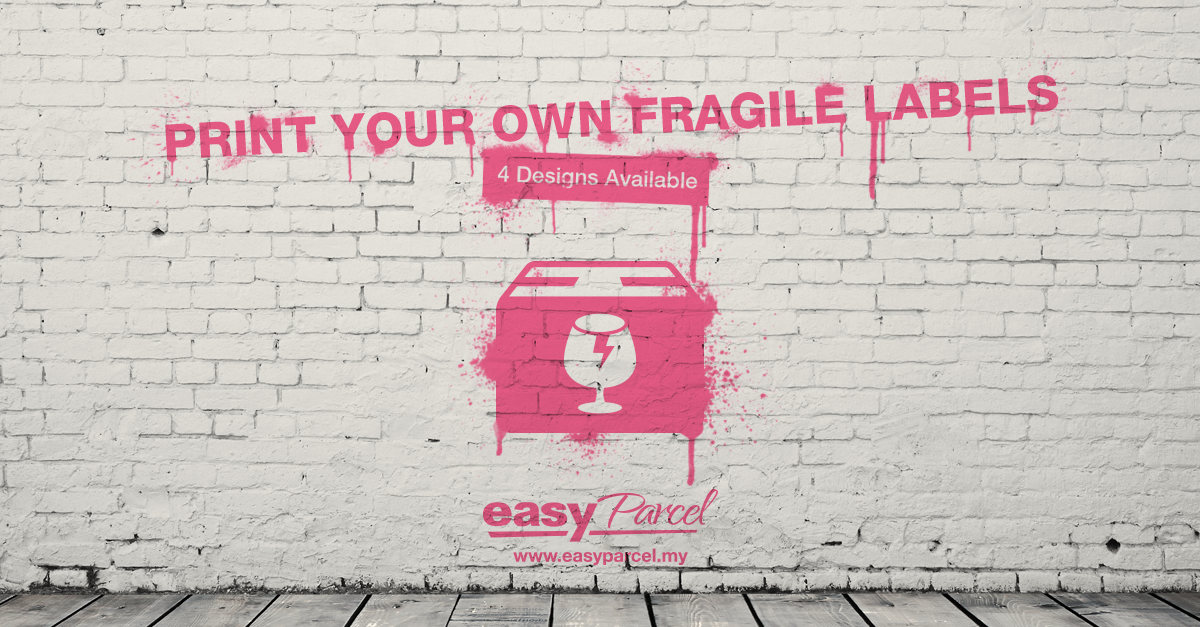 Fragile Labels Available in EasyParcel Website!