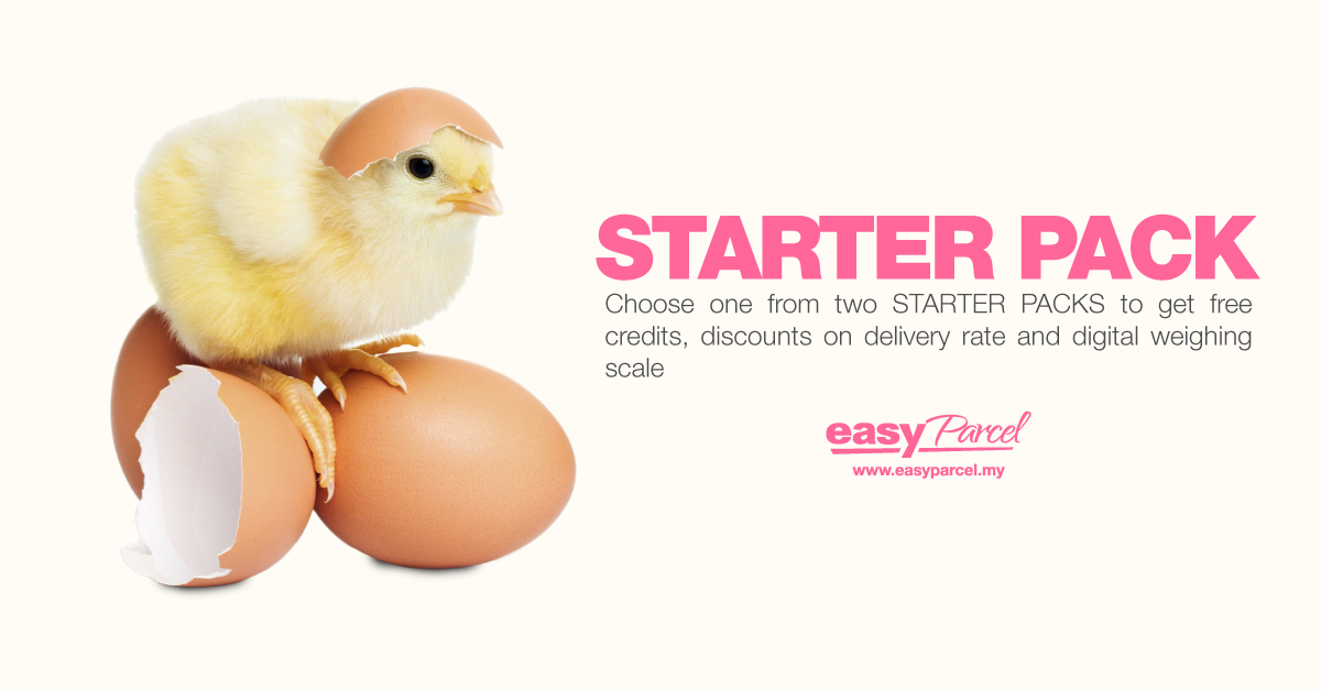 [NEW PROMO] Get Rewarded with EasyParcel Starter Pack