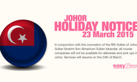 Johor Holiday Notice – March 23