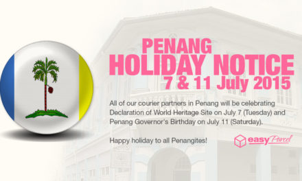 Penang Holiday Notice – July 7 & 11