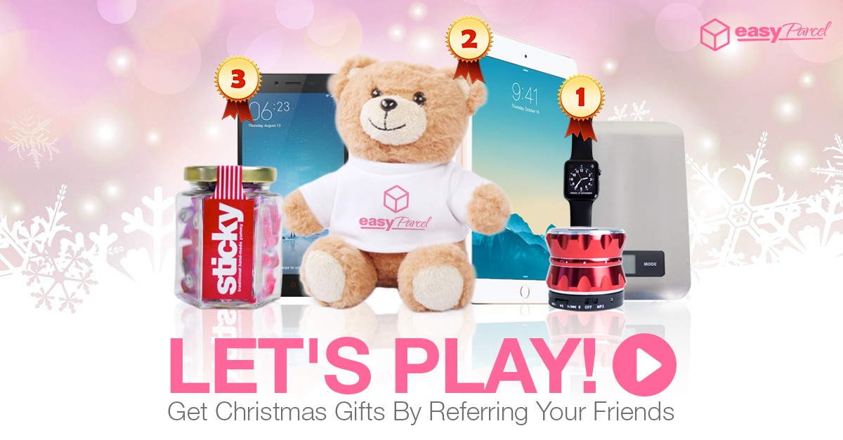 Let’s PLAY and WIN, Christmas Referral Game!