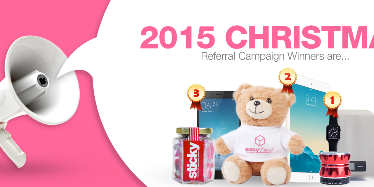 2015 Christmas Referral Campaign Winners