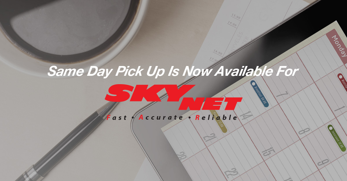 [SKYNET] Same Day Pick Up Is Now Available!