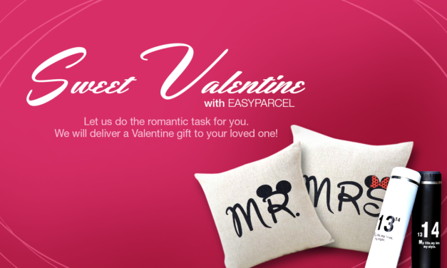 [Officially Ends] Sweet Valentine With EasyParcel – Let Us Deliver Your Love