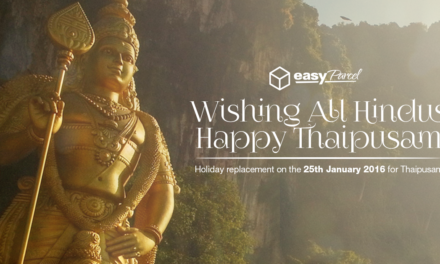 Happy Thaipusam Holiday Notice – 25th January 2016