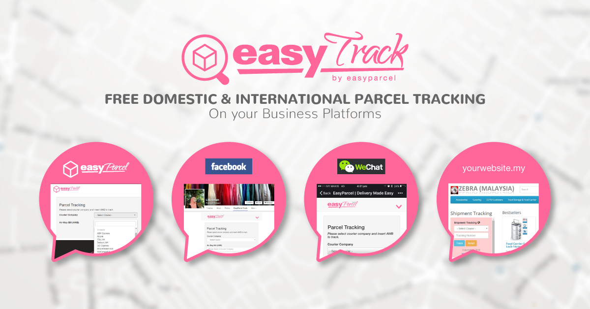 EasyTrack – Track Your Parcel From Multiple Platform