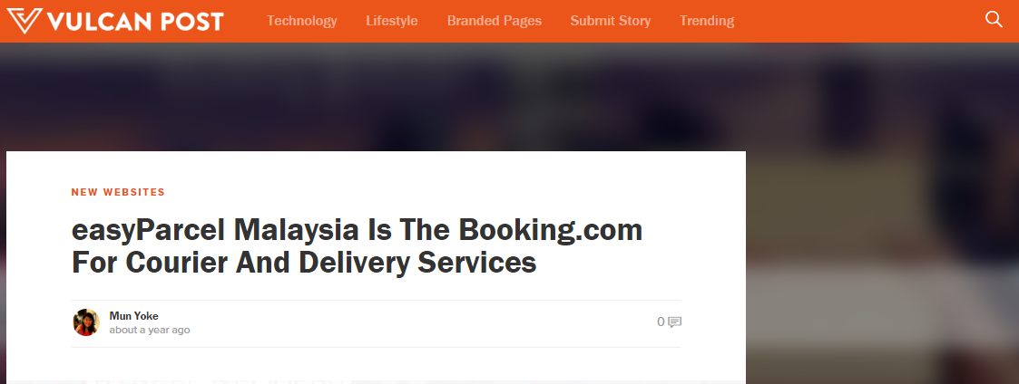 EasyParcel Malaysia Is The Booking.com For Courier And Delivery Services