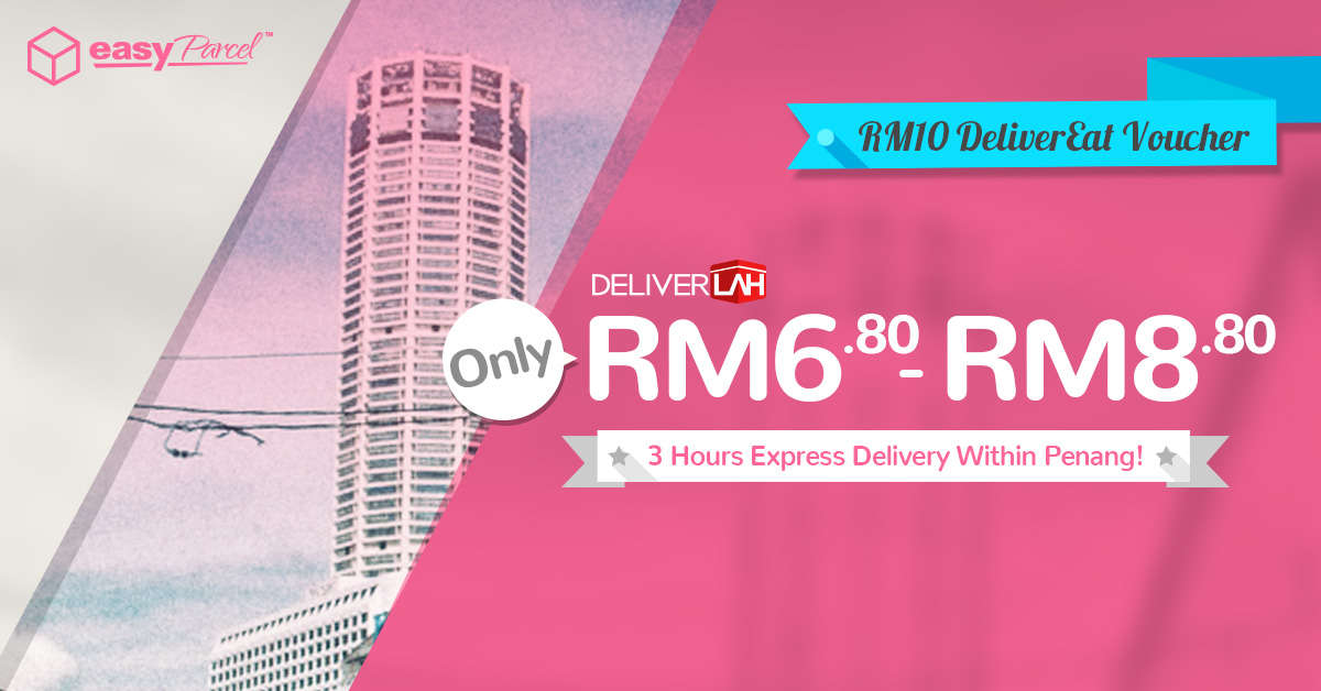 Only RM6.80! Get Shipments Delivered in 3 Hours