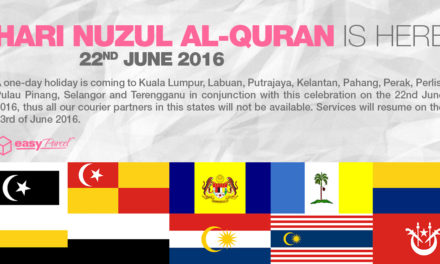 [HOLIDAY NOTICE] Hari Nuzul Al-Quran – 22nd June 2016