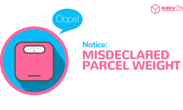 Notice: Misdeclared Parcel Weight