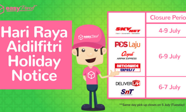 [HOLIDAY NOTICE] Hari Raya Aidilfitri