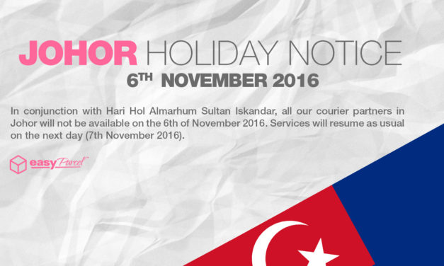 [HOLIDAY NOTICE] Hari Hol Almarhum Sultan Iskandar