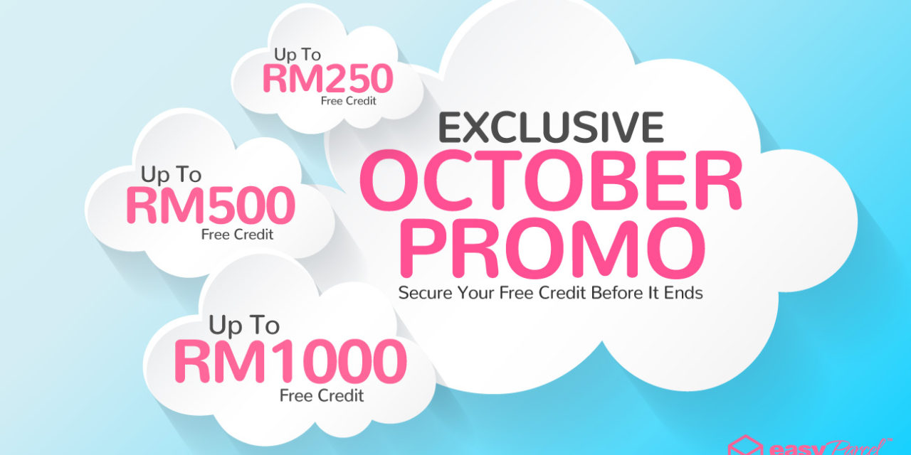 [LIMITED TIME ONLY] Exclusive October Promo