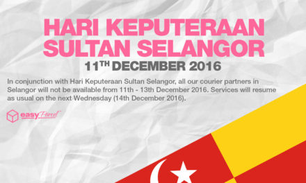 [HOLIDAY NOTICE] Hari Keputeraan Sultan Selangor