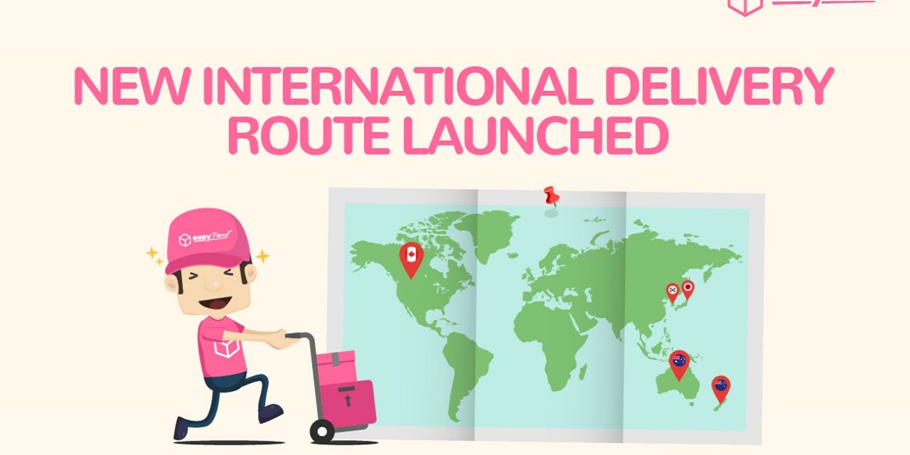 New International Delivery Route Launched