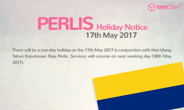 [HOLIDAY NOTICE] Hari Ulang Tahun Keputeraan Raja Perlis