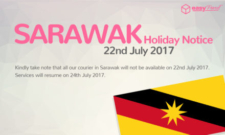 [HOLIDAY NOTICE] Sarawak Day