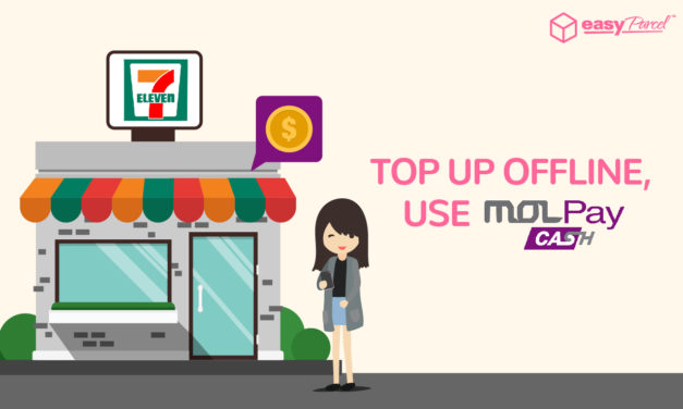 Top Up Offline, Use MolPay Cash