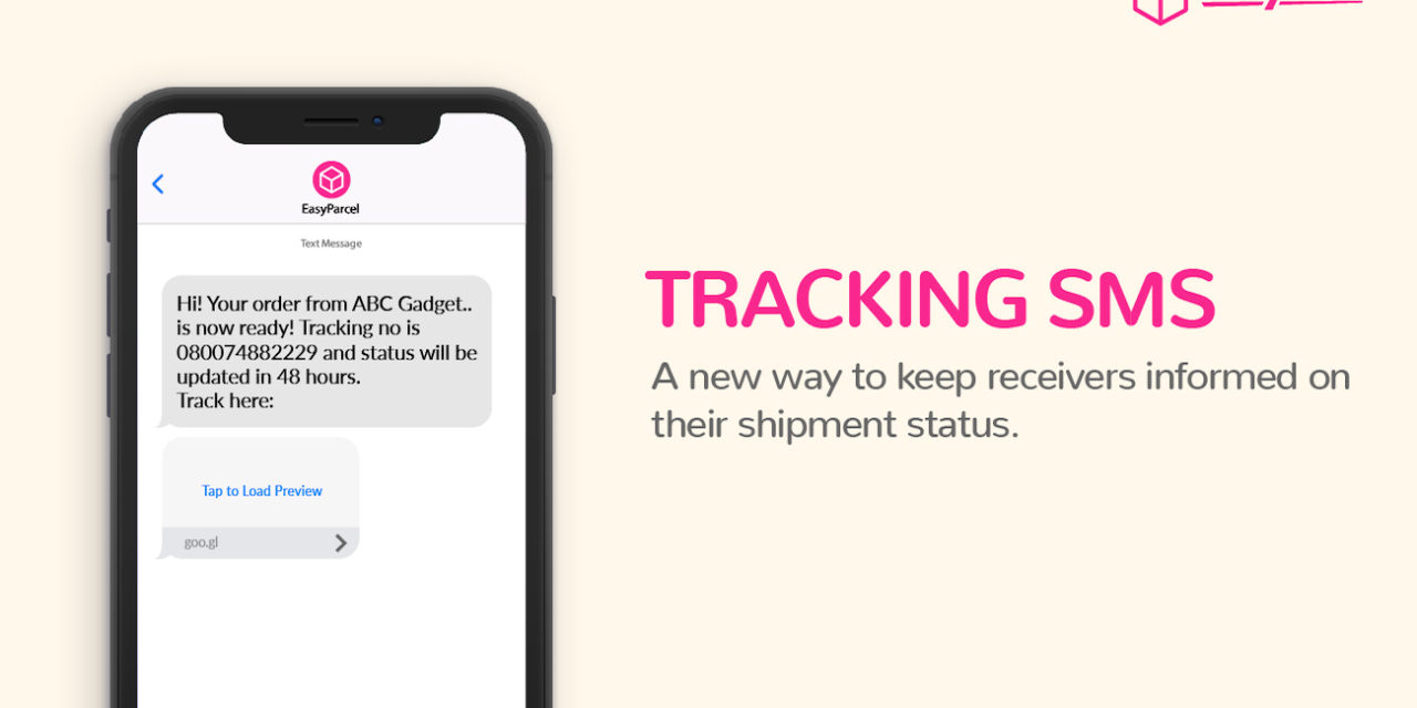 [BRAND NEW FEATURE] EasyParcel Tracking SMS