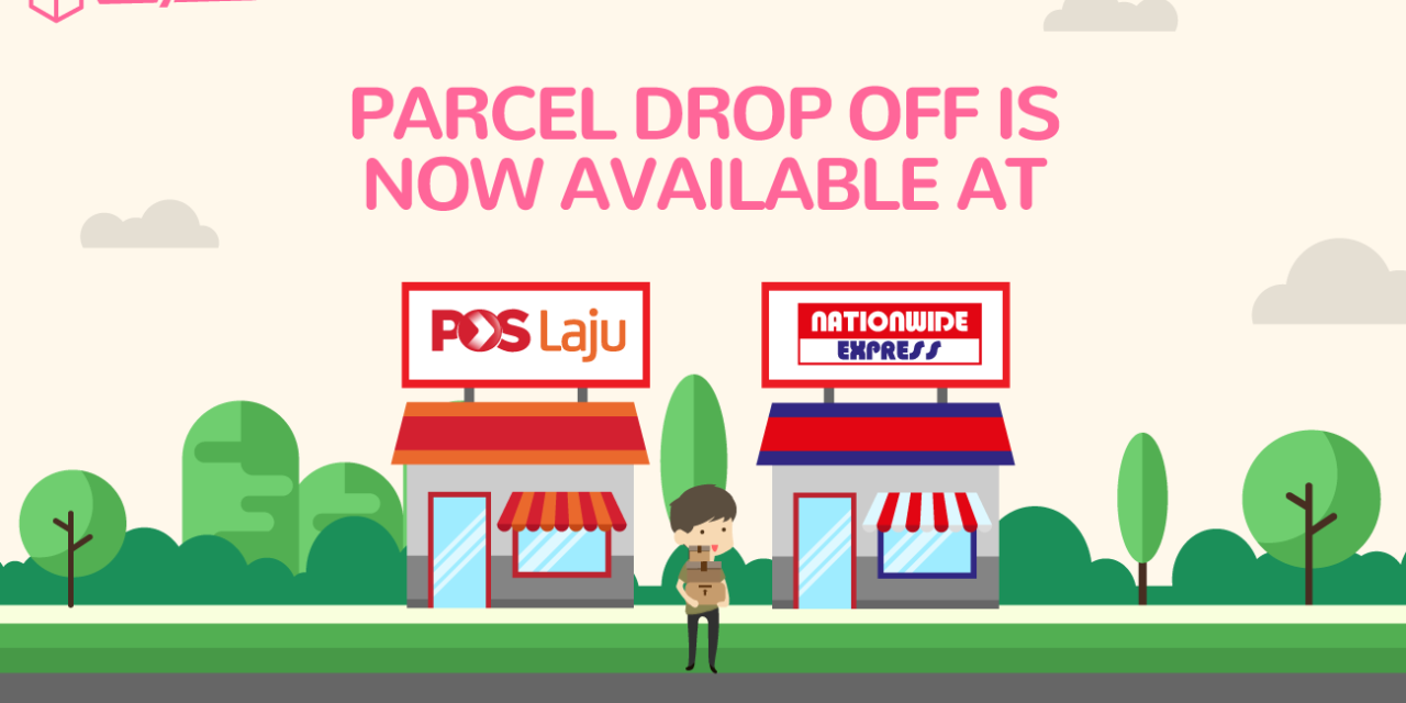 Drop Off Your Parcel At Any PosLaju Or Nationwide Branch Now!