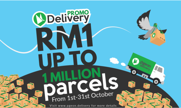 #MYCYBERSALE2017! Pgeon Delivery Promo – RM1 up to RM1000000