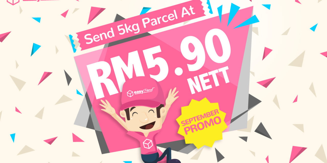 [LIMITED TIME ONLY] RM5.90 NETT FOR PARCEL UP TO 5KG!