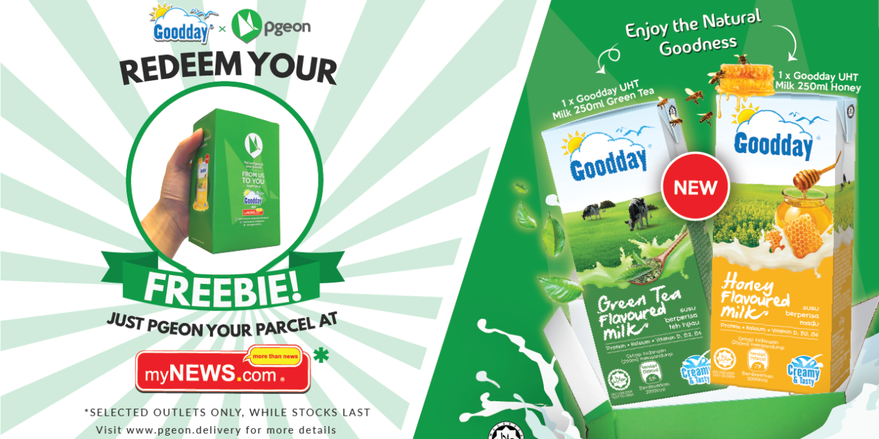 Refreshing Freebies Still In Stock! Redeem your freebie box when you Pgeon your parcel at myNEWS.com