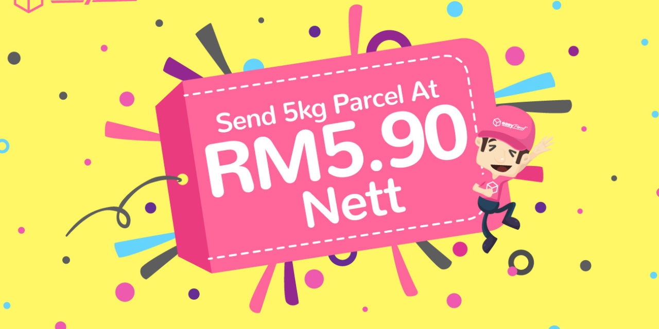 We’re Bringing RM5.90 Nett For Parcel Up To 5KG Back!