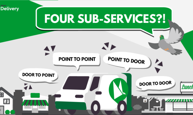 Pgeon Delivery Rolls Out 4 Sub-Services Starting From RM5 Only!