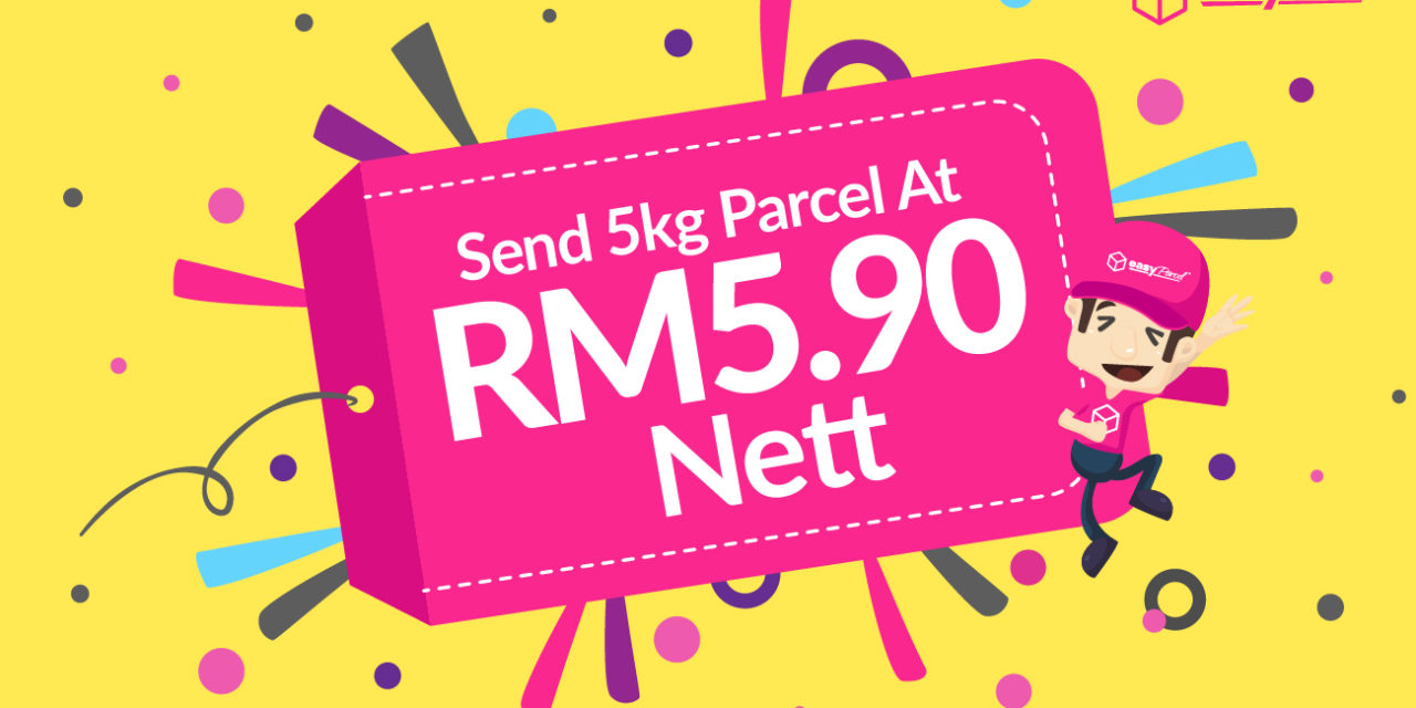 We’re Bringing RM5.90 Nett For Parcel Up To 5kg Back!