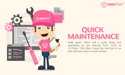 Quick Maintenance On 15th May 2018, 12AM To 12.15AM