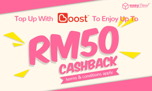 [ENDED] Enjoy RM50 Cashback When You’re The Lucky 10th Person To Spend In Boost