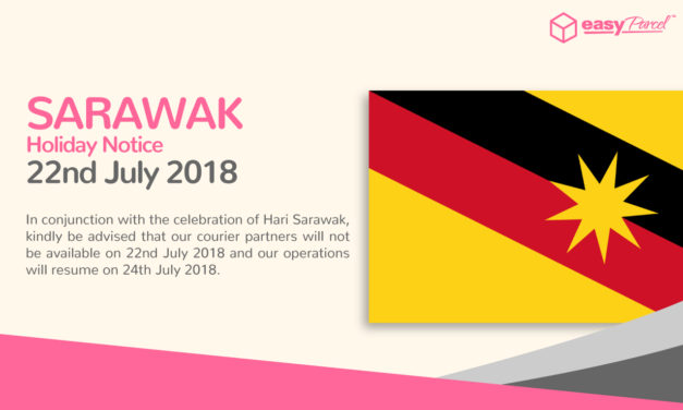 [HOLIDAY NOTICE] Hari Sarawak 2018