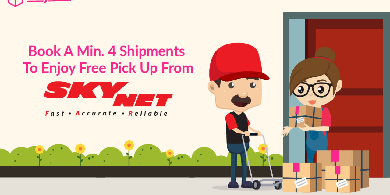 [Updated By Skynet] Book A Total Of 4 Shipments To Enjoy Pick Up At Doorstep