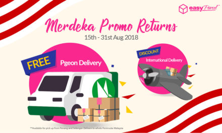 Merdeka Freebies Is Here: FREE Pgeon Delivery + DISCOUNT On International Delivery