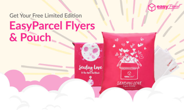 JUST IN: EasyParcel Limited Edition Flyers And Pouch Are Up For Grabs!