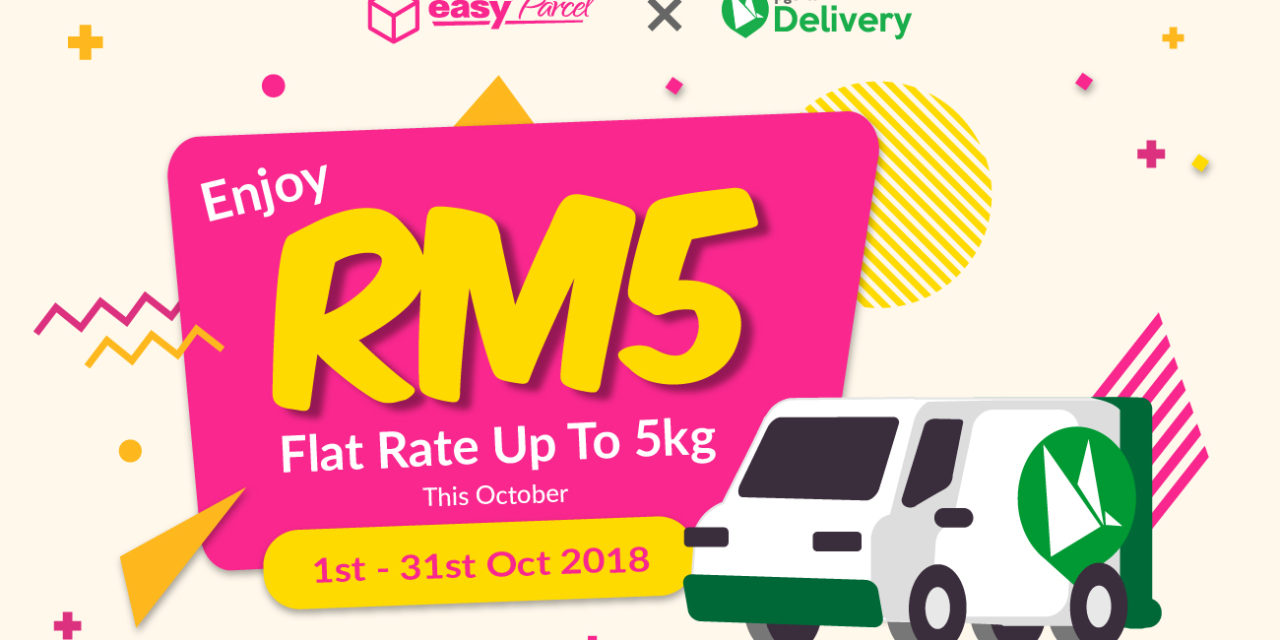 [LIMITED TIME] RM5 Flat-rate Continues With Pgeon Delivery This October!