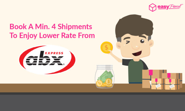 [UPDATED BY ABX Express] Book A Min. Of 4 Shipments To Enjoy Lower Shipping Rate