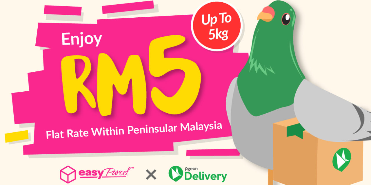 RM5 Flat Rate With Pgeon Delivery Is Rolling Back Into Town