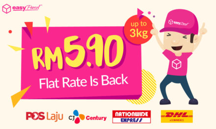 [CRAZY DEAL IS BACK] RM5.90 Flat-rate for Pos Laju, Nationwide, DHL eC and CJ Century