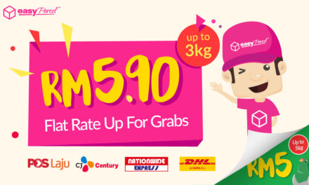 Grab More Savings With RM5.90 Nett For 3kg Shipment