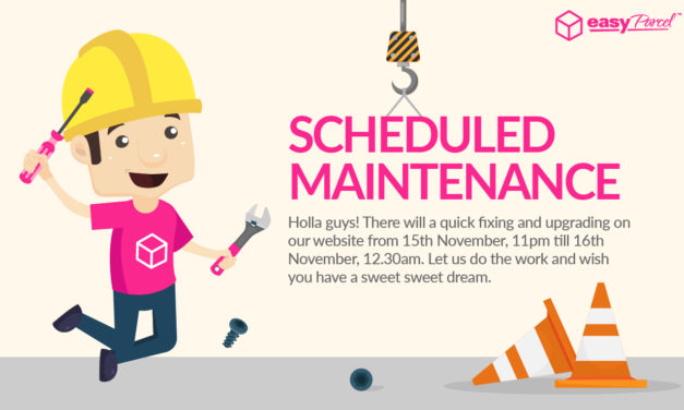 Scheduled Maintenance On 15th November 2018, 11pm